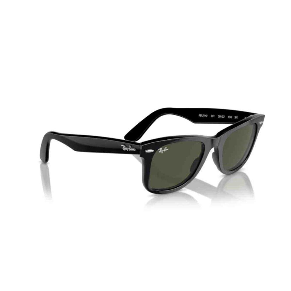 Óculos de Sol Ray Ban Wayfarer Preto Unissex 0RB2140 901  54 Preto 3