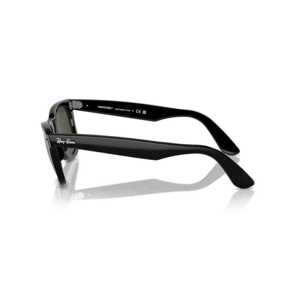 Óculos de Sol Ray Ban Wayfarer Preto Unissex 0RB2140 901  54 Preto 4