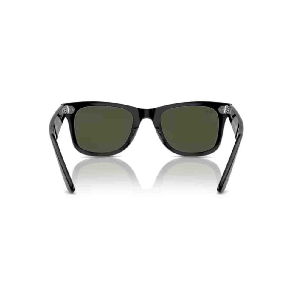 Óculos de Sol Ray Ban Wayfarer Preto Unissex 0RB2140 901  54 Preto 5