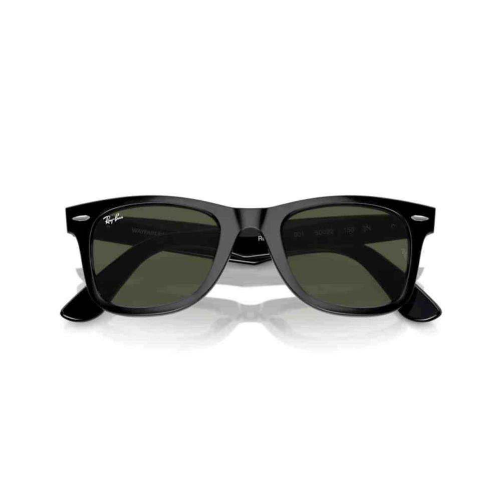 Óculos de Sol Ray Ban Wayfarer Preto Unissex 0RB2140 901  54 Preto 6