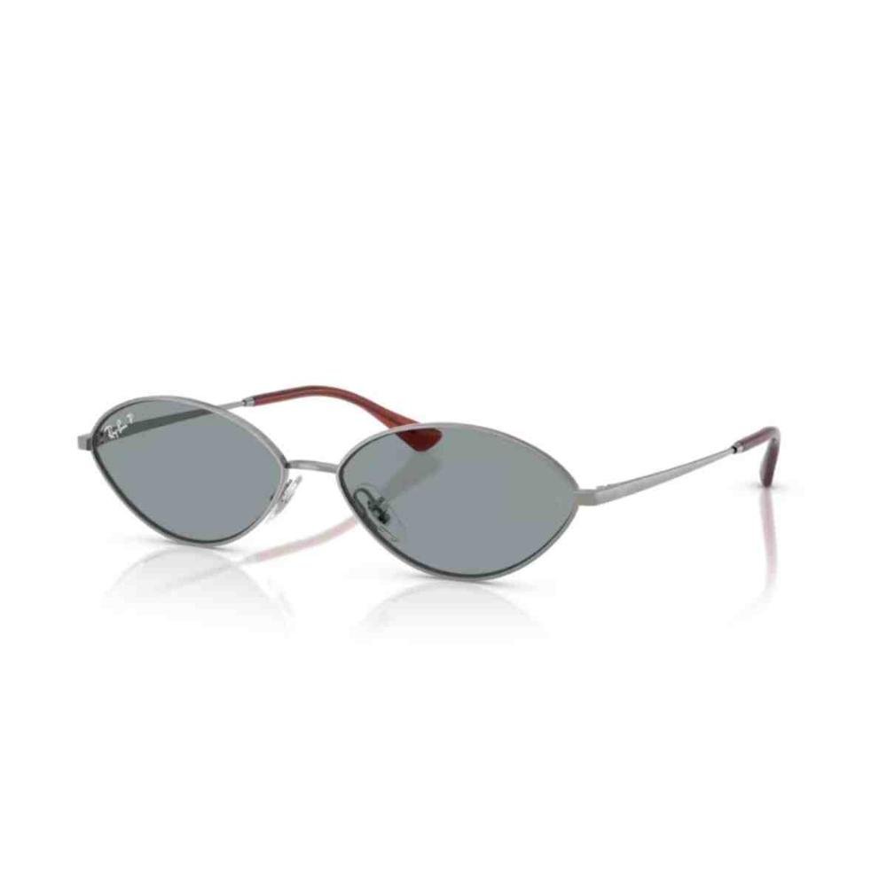 Óculos de Sol Ray-Ban Kai Polarizado Chumbo 0RB3757 004/2V59 Prata 2