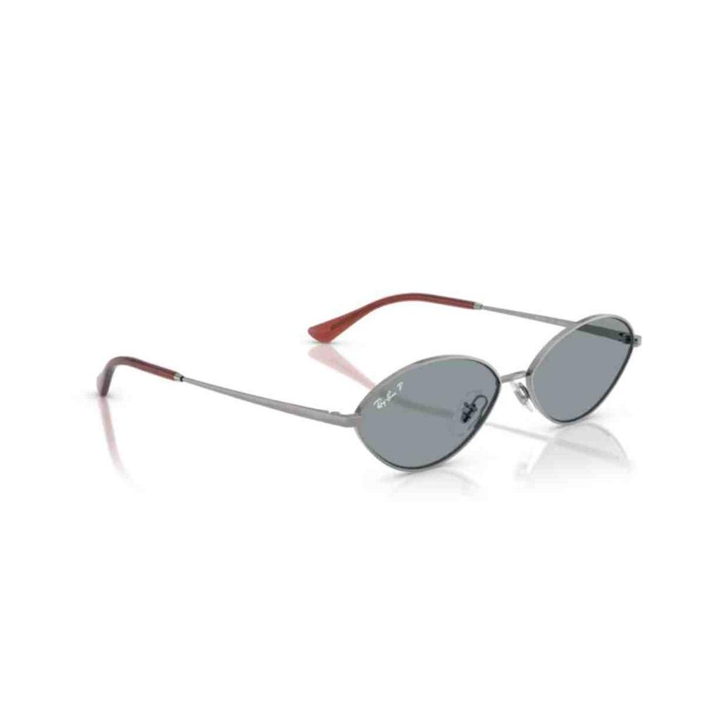 Óculos de Sol Ray-Ban Kai Polarizado Chumbo 0RB3757 004/2V59 Prata 3