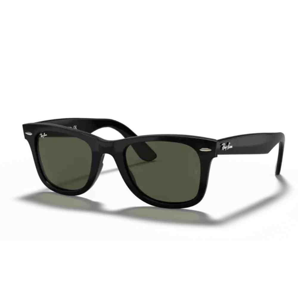 Óculos de Sol Ray-Ban Wayfarer Preto 0RB4340 601 50 Preto 2