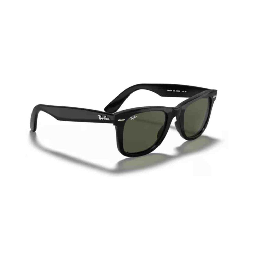 Óculos de Sol Ray-Ban Wayfarer Preto 0RB4340 601 50 Preto 5