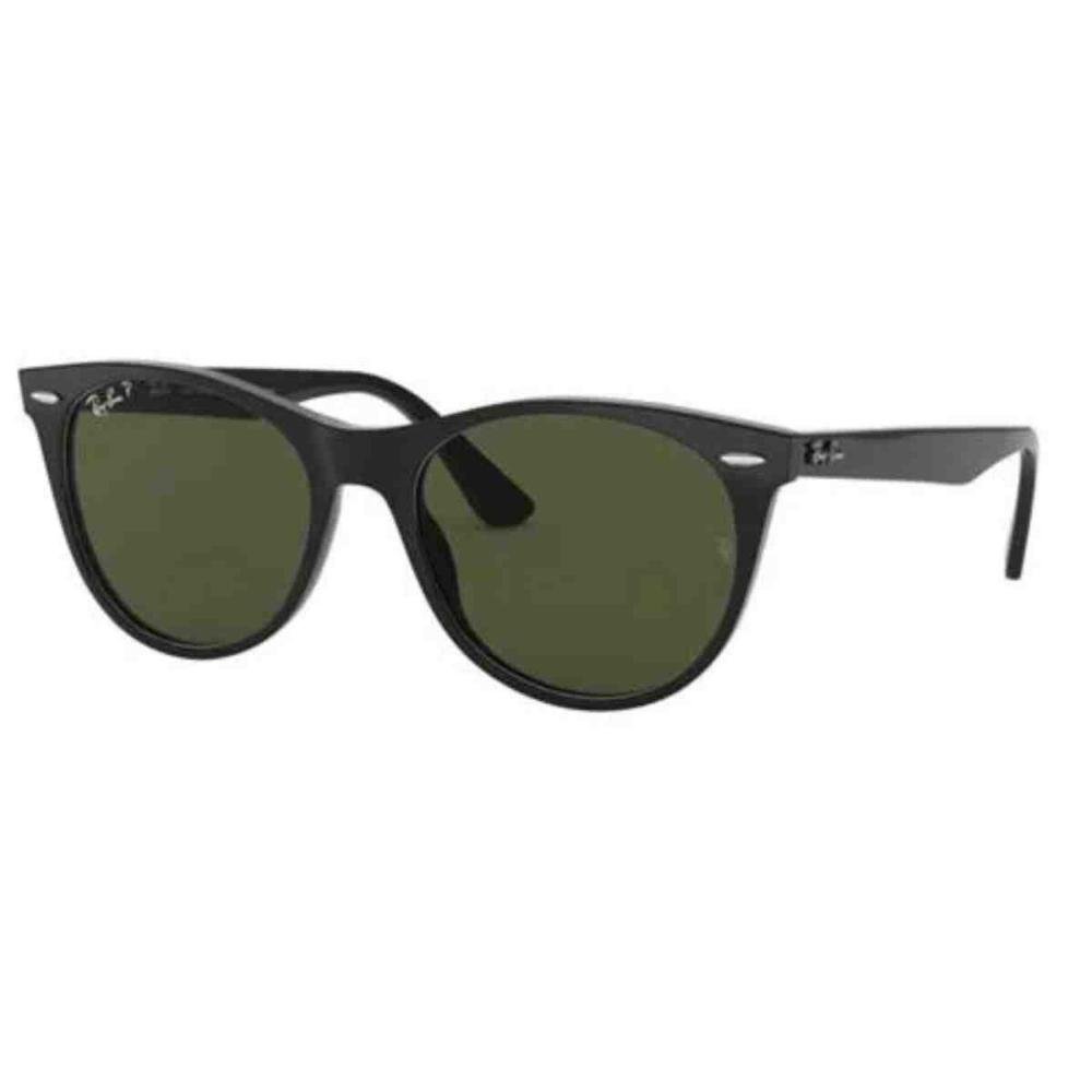 Óculos de Sol Ray Ban Wayfarer II Preto Polarizado 0RB2185 901/5855 Preto 2