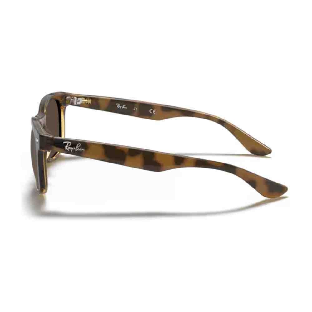 Óculos de Sol Ray-Ban New Wayfarer Infantil Havana 0RJ9052S Marrom 3