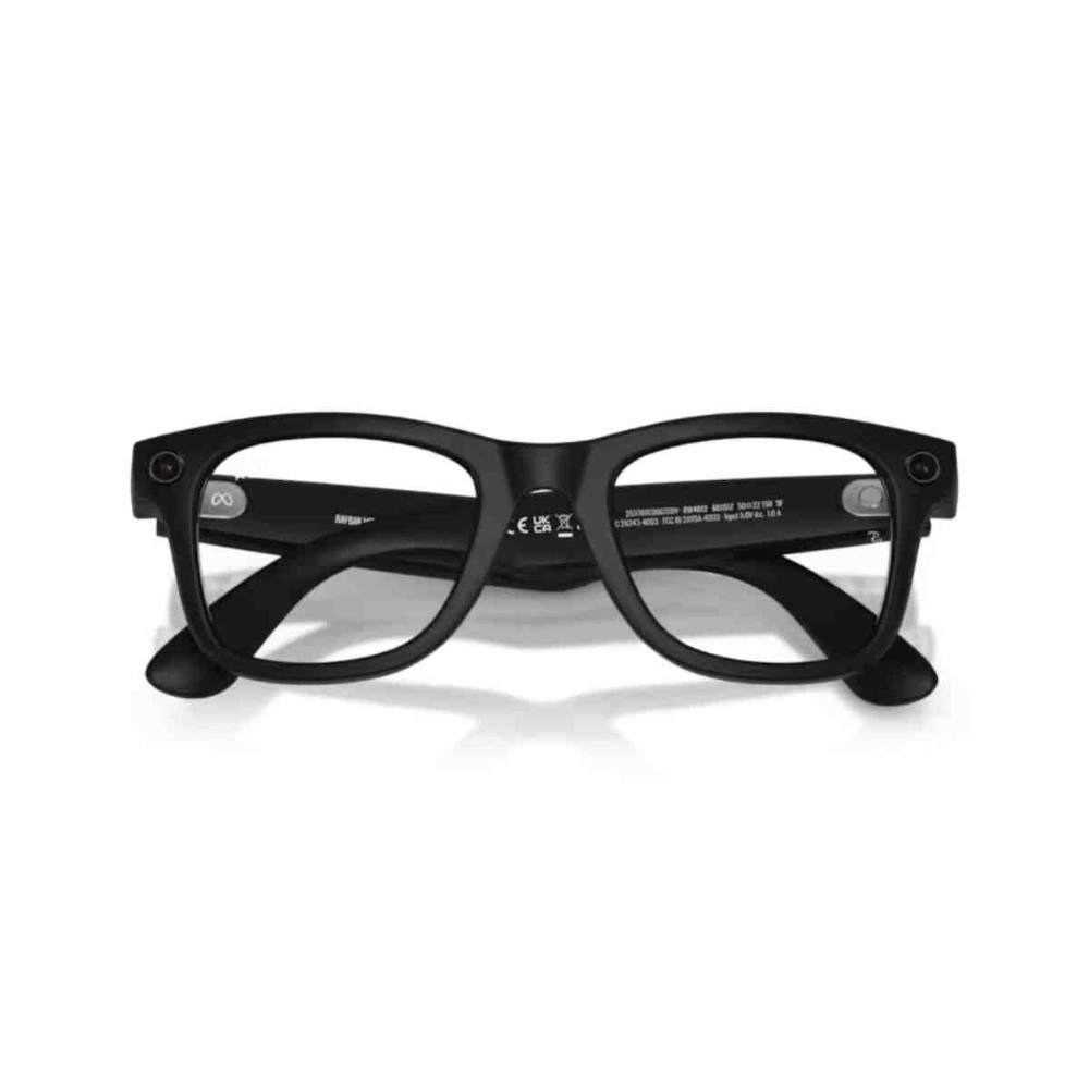 Óculos Ray-Ban Meta Smart Glasses Wayfarer Fotocromático Preto 0RW4012 601S1Z50 Preto 8