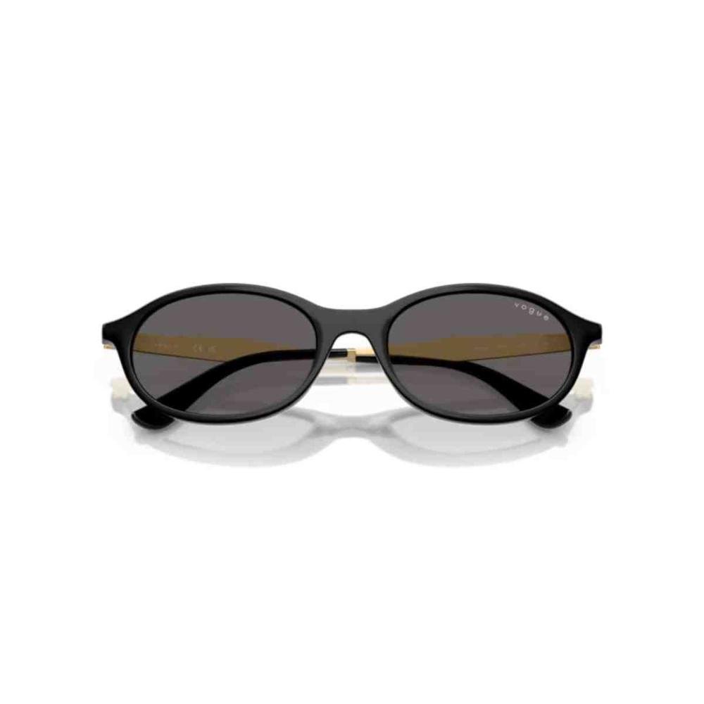 Óculos de Sol Vogue Eyewear Oval Preto 0VO5625S W44/8752 Preto 6