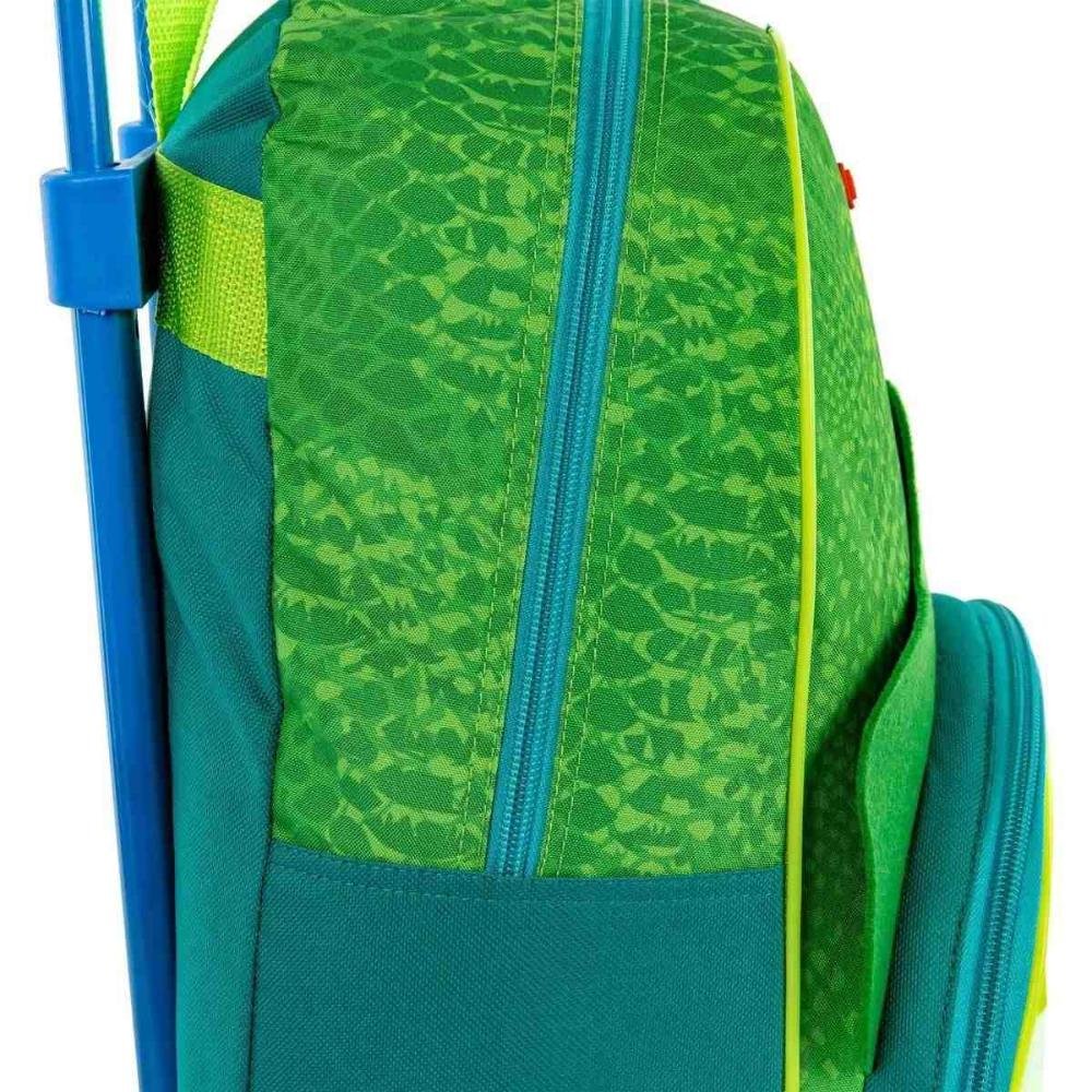 Kit Mochilete 2 em 1 com Lacheira e Acessórios Sestini Dino Verde 066122-00 Verde 6