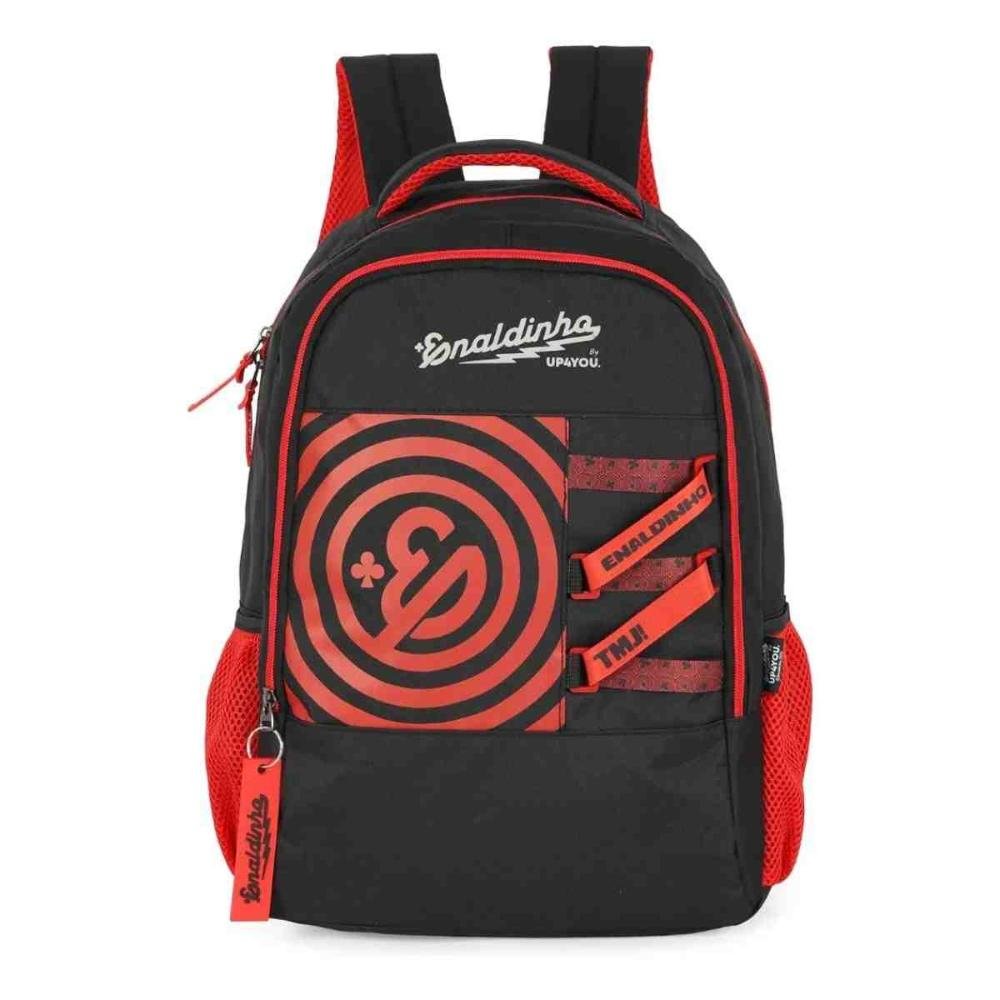 Mochila Escolar UP4YOU Enaldinho Vermelha MS49451UP0400UN