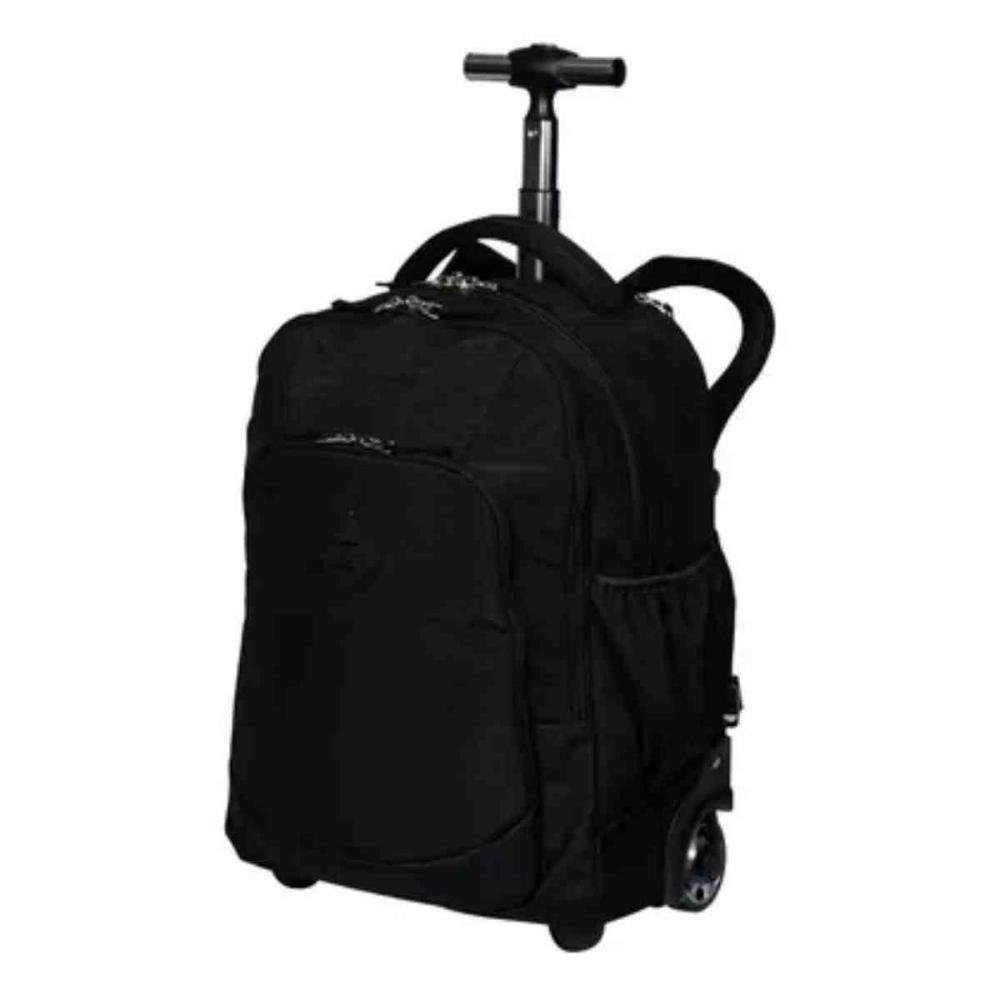 Mochila Carrinho Grande Sestini Rolling Crinkle Preta 075710-01