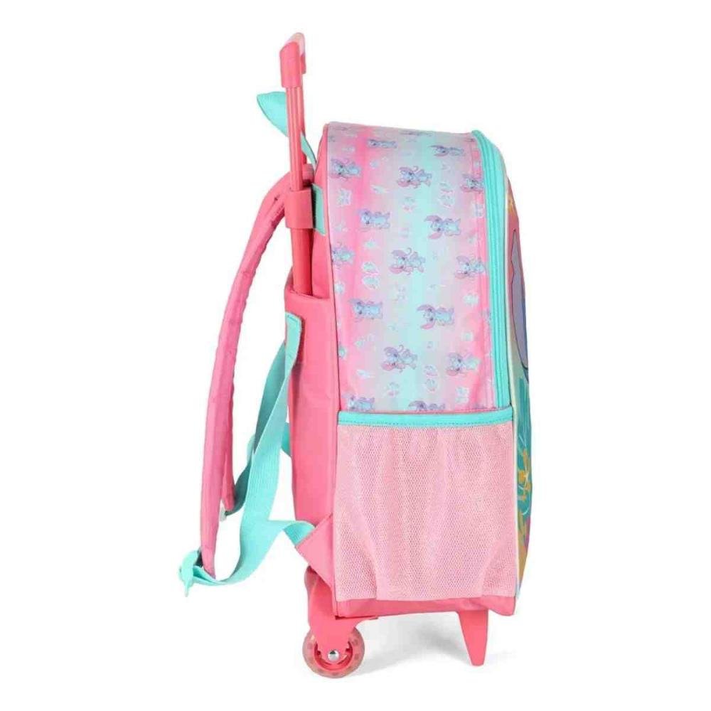 Mochila de Rodinhas Escolar Luxcel Stitch Rosa IC42382SC0300UN Rosa 2