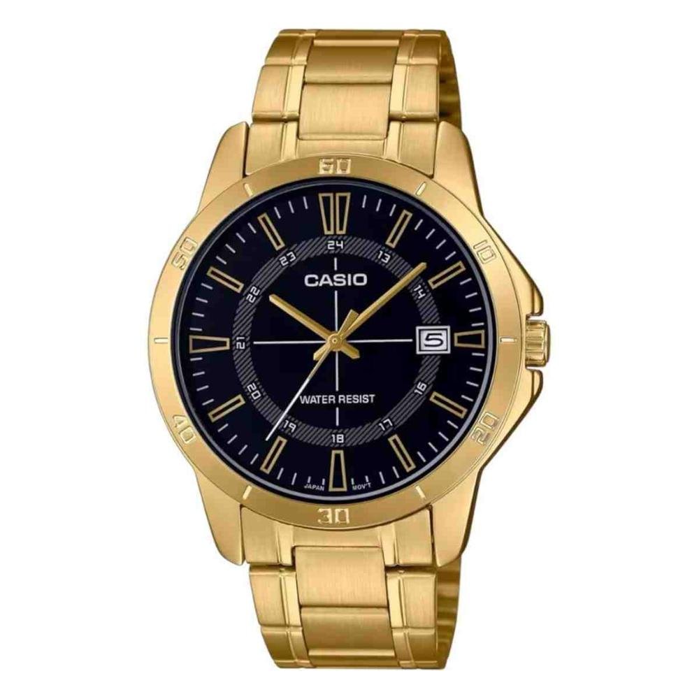 Relógio Casio Dourado Masculino MTP-V004G-1CUDF-SC