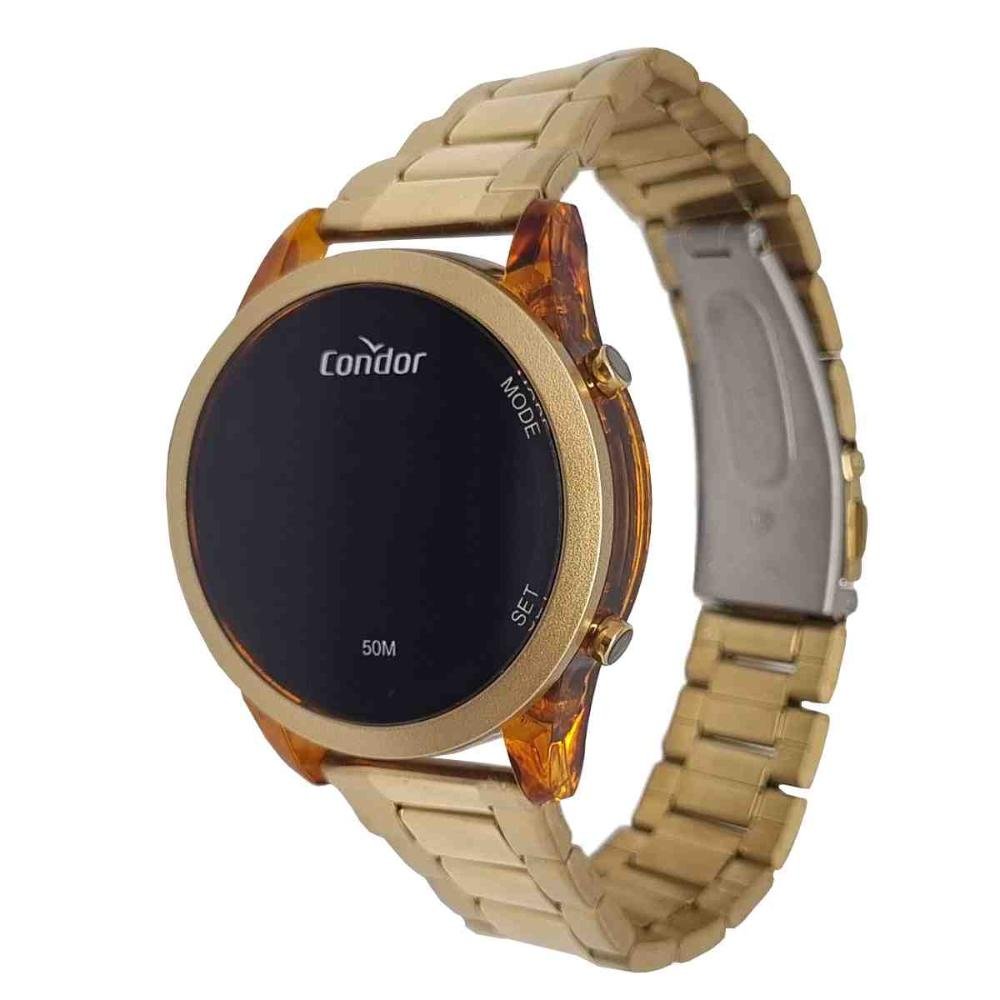 Relógio Condor Digital LED Dourado Feminino COJHS31BAI/8S-2 Dourado 2
