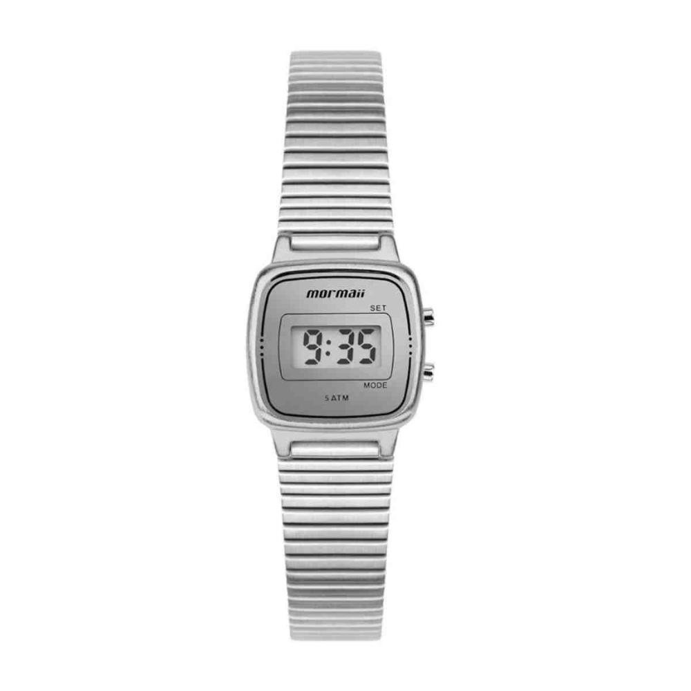 Relógio Mormaii Vintage Prata Feminino MO05301/4K