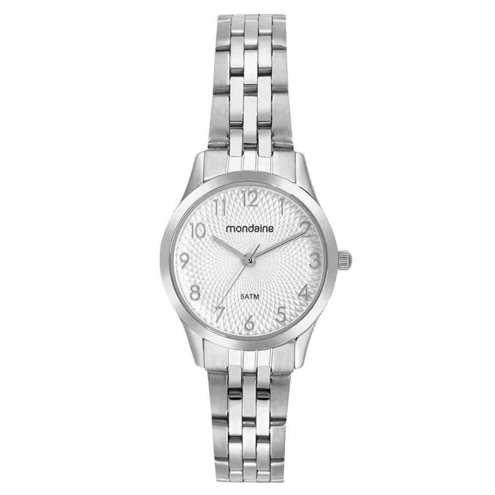 Relógio Mondaine Prata Feminino 32696L0MVNE3