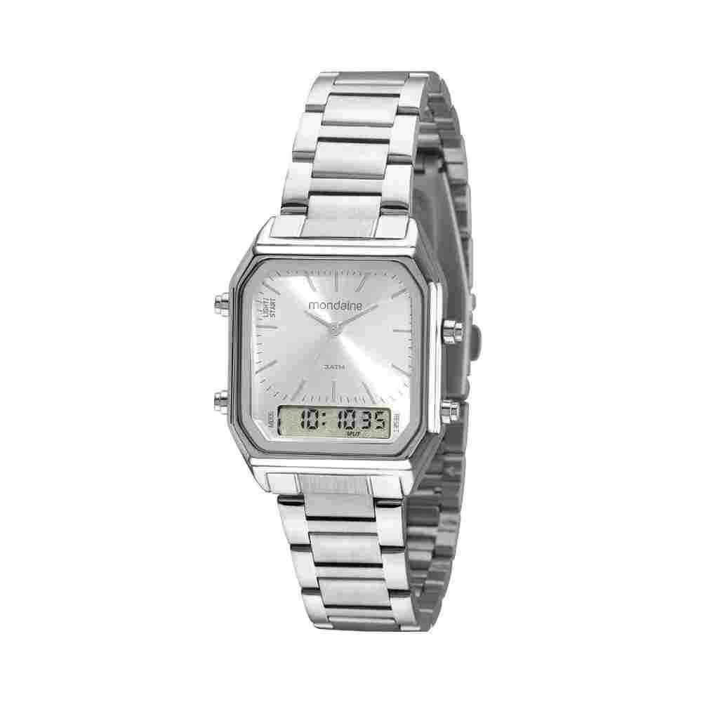 Relógio Mondaine Prata Feminino 32216L0MVNE3