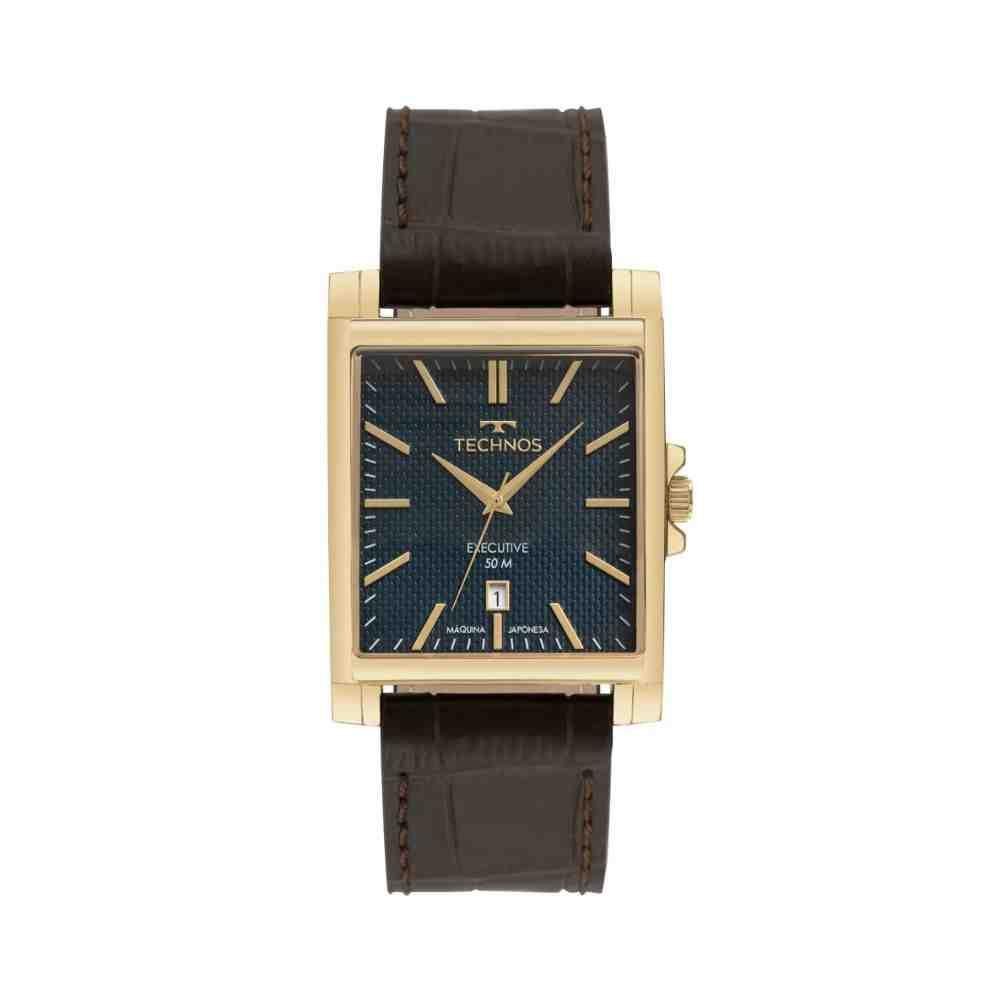 Relógio Technos Executive Dourado Masculino 2115TVM/0A