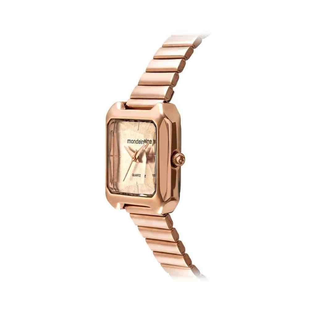 Relógio Mondaine Rose Feminino 32584LPMVRE3 Bronze 2