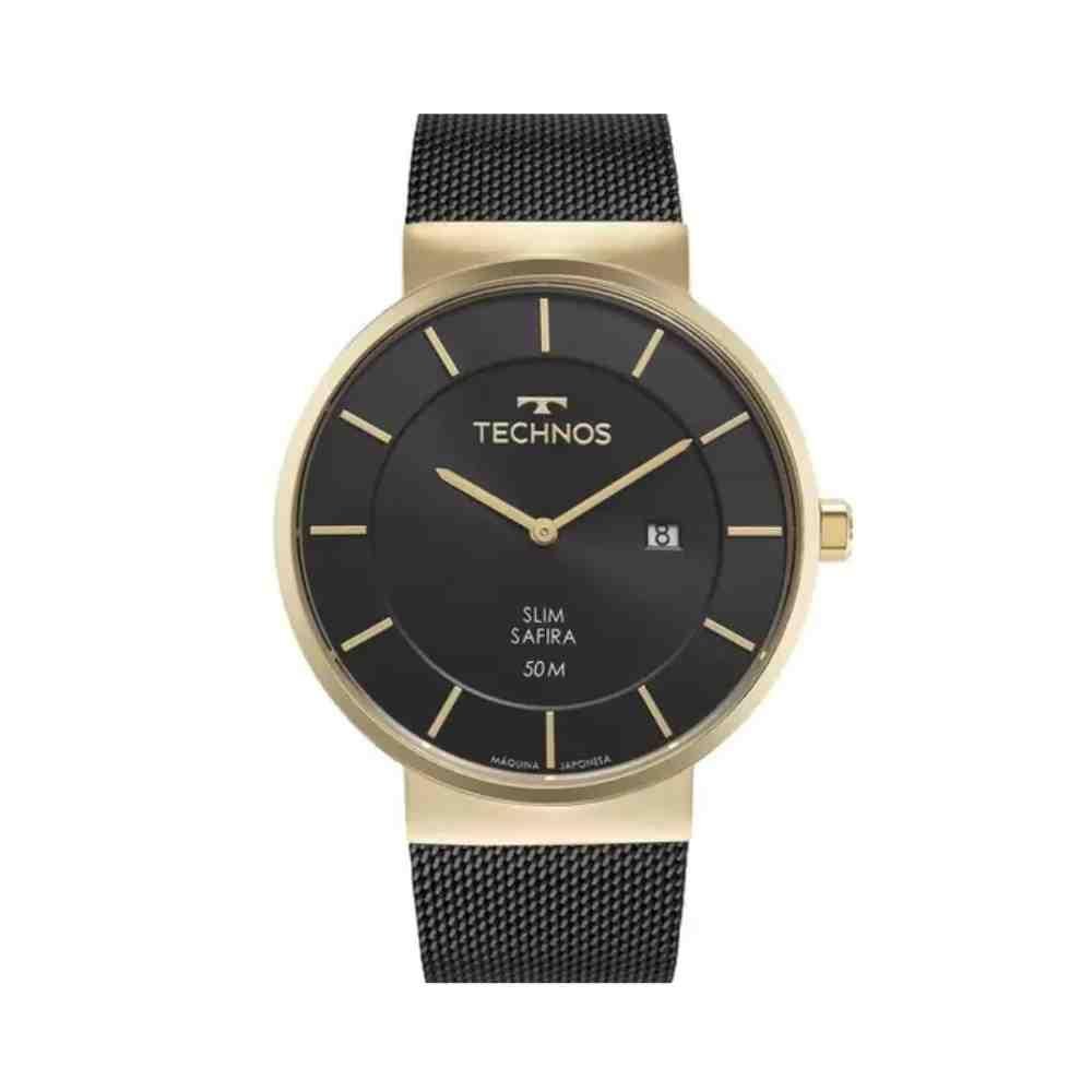 Relógio Technos Slim Bicolor Masculino GM17AB/1P