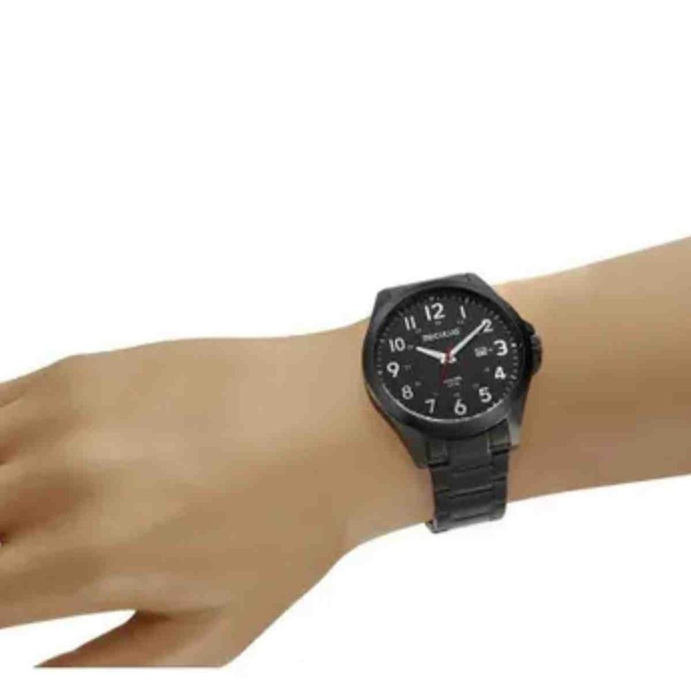 Relógio Seculus Long Life Preto Masculino Preto 44298GPSVPA3 Preto 3
