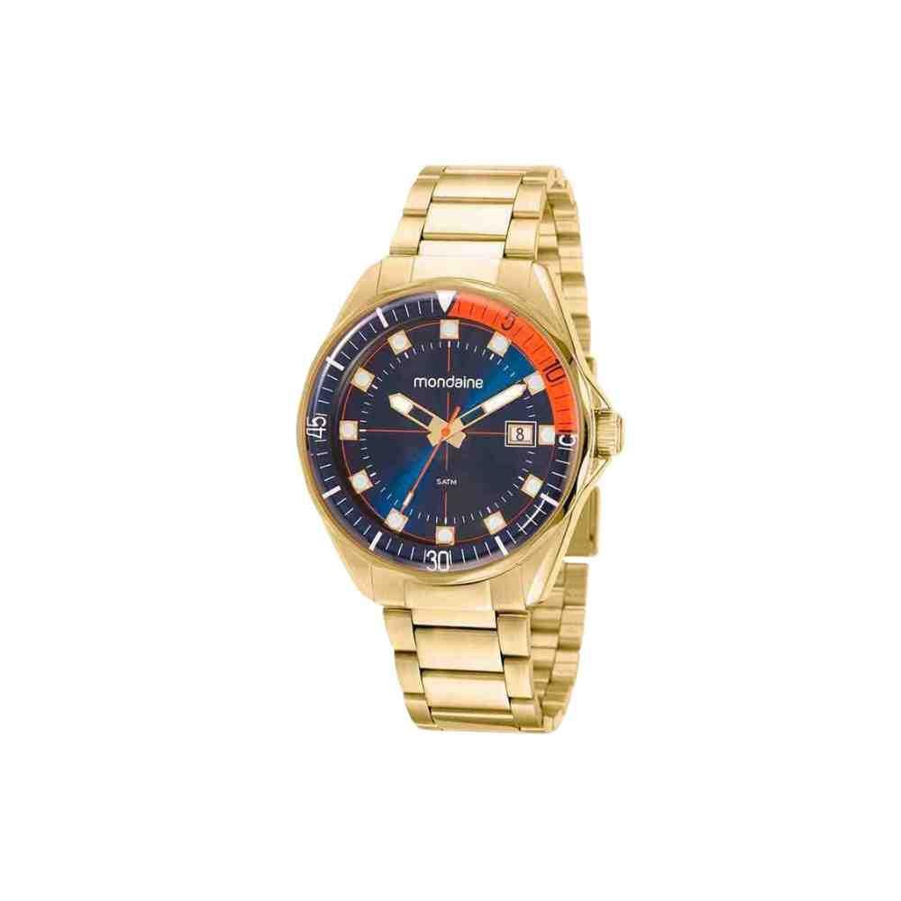 Relógio Mondaine Dourado Masculino 32440GPMVDE1