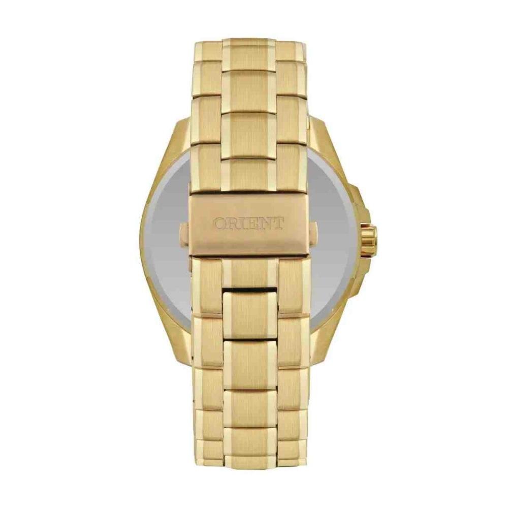 Relógio Orient Solartech Dourado Masculino MGSS1290 D1KX Dourado 3