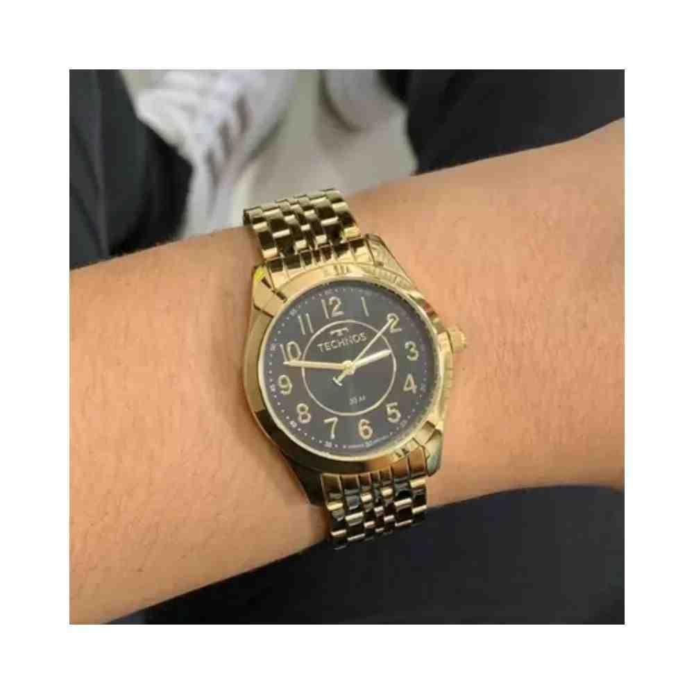 Relógio Technos Boutique Dourado Feminino 2035MJDS/4P Dourado 4