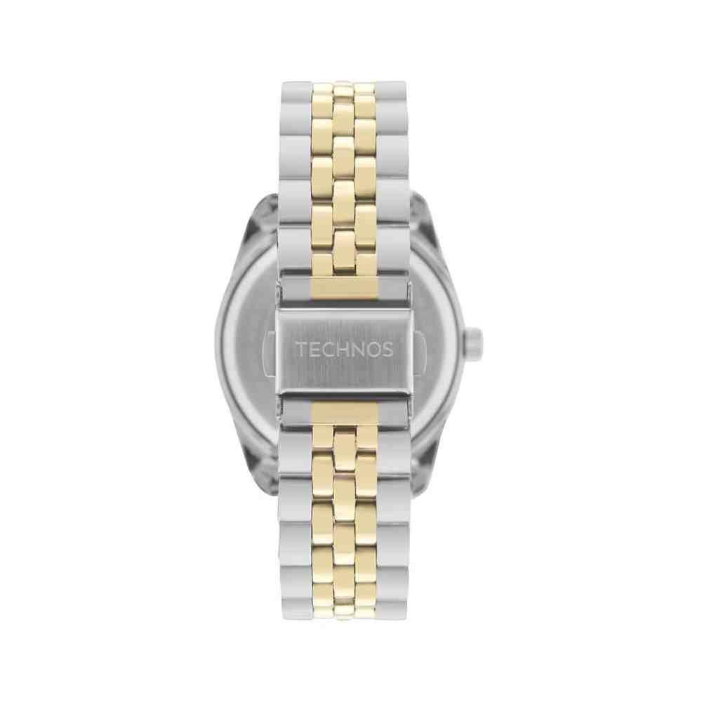 Relógio Technos Riviera Prata Dourado Masculino 2350AM/1A Prata/Dourado 3