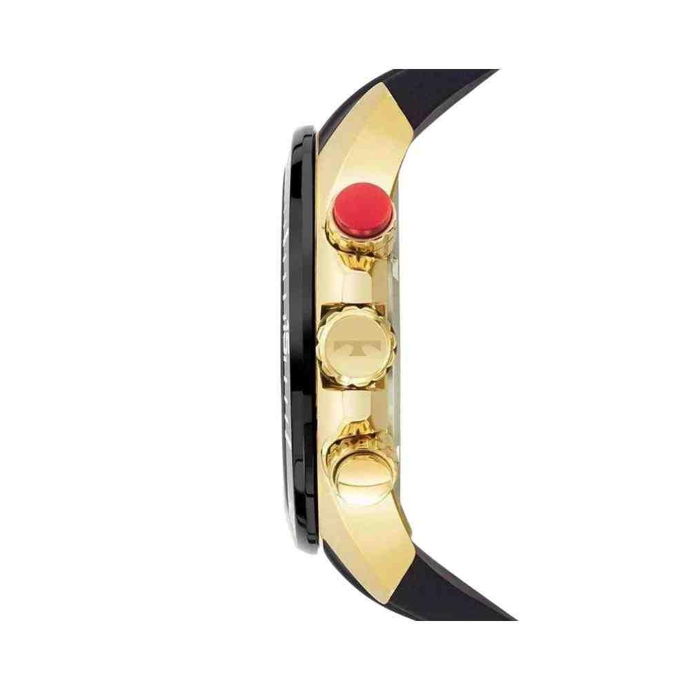 Relógio Technos Ts Carbon Preto Dourado Masculino JP15AA/0P Dourado 2