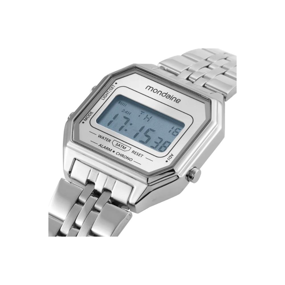 Relógio Mondaine Vintage Prata Unissex 32867M0MVNE3 Prata 4