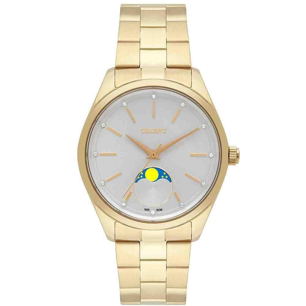 Relógio Dourado Feminino Orient FGSSM074 S1KX