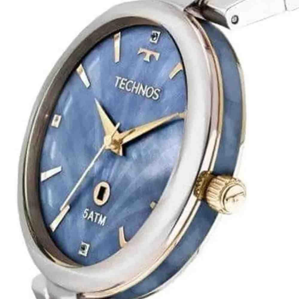 Relógio Feminino Technos Elegance GL10IF/5A  Prata 4