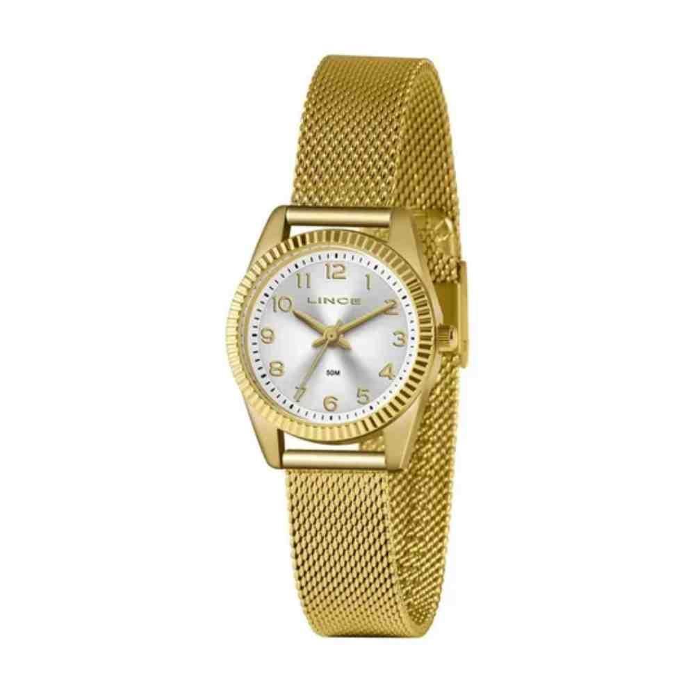 Relógio Lince Casual Dourado Feminino LRG4674L S2KX