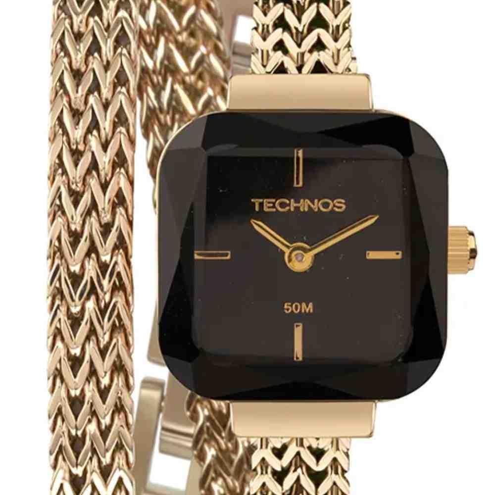Relógio Mini Technos Dourado Feminino 5Y20LX/1P Dourado 2