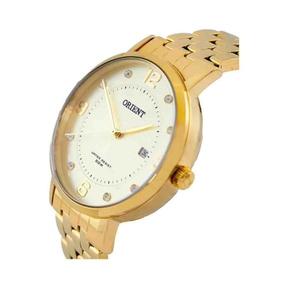 Relógio Dourado Feminino Orient FGSS1165 C2KX Dourado 2