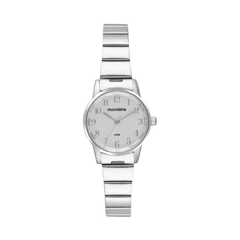 Relógio Mondaine Clássico Prata Feminino 32693L0MVNE2