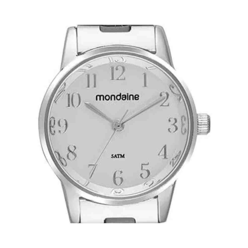 Relógio Mondaine Clássico Prata Feminino 32693L0MVNE2 Prata 5