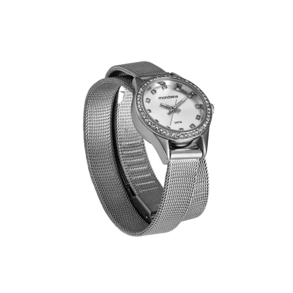 Relógio Mondaine Prata Feminino 32827L0MVNE3 Prata 2