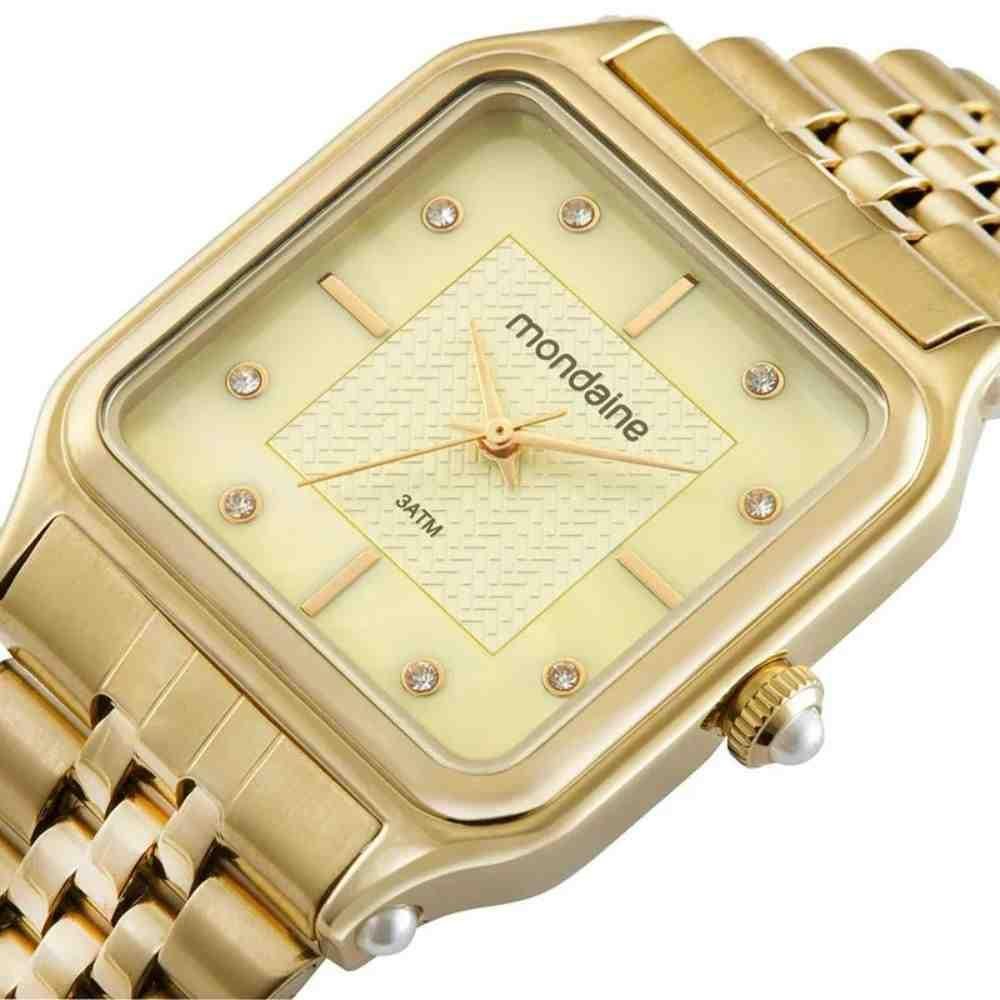 Relógio Mondaine Dourado Feminino 32843LPMVDE1 Dourado 2