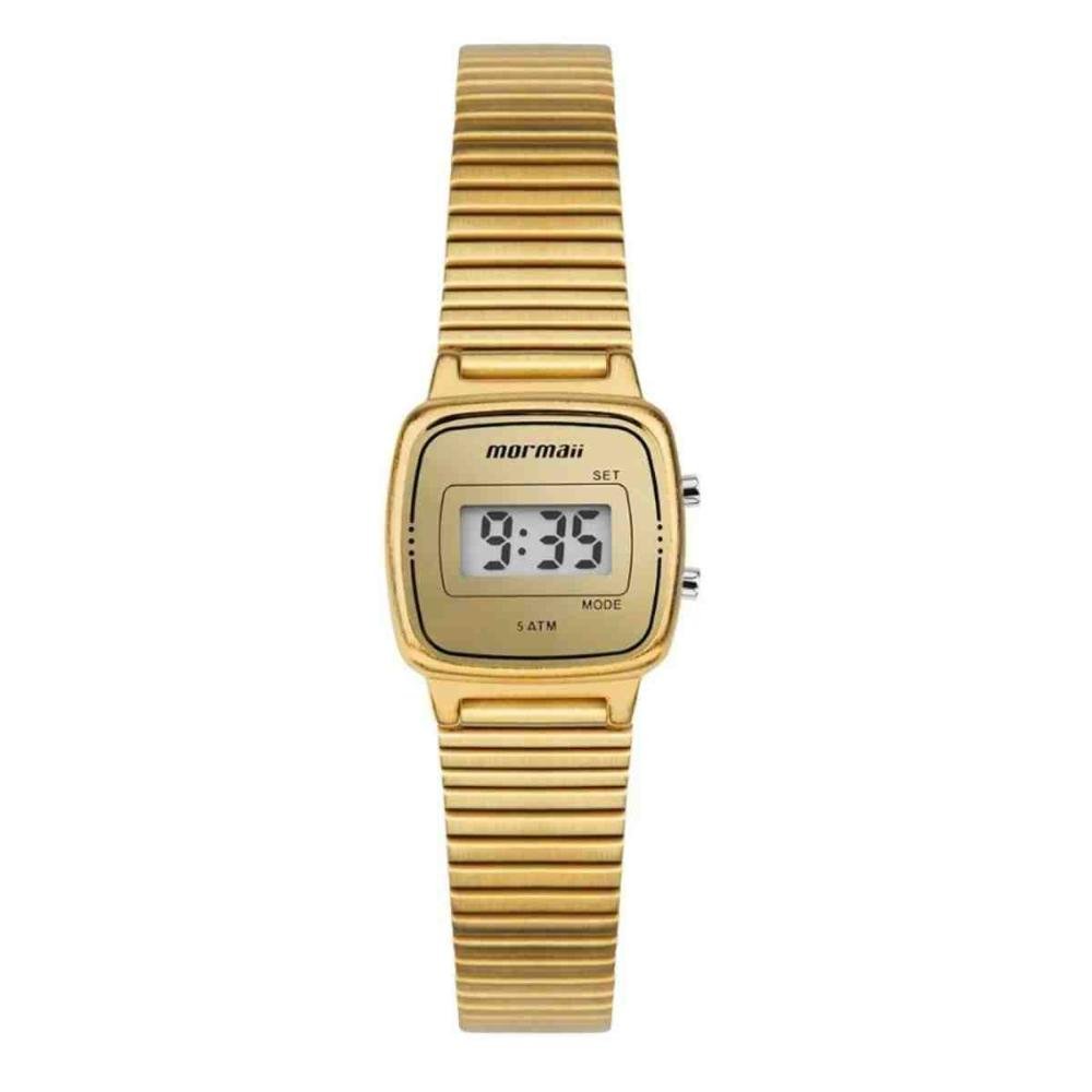 Relógio Mormaii Vintage Dourado Feminino MO05301A/4D
