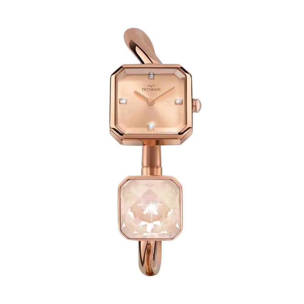 Relógio Technos Crystal Rose Feminino 751AC/1J