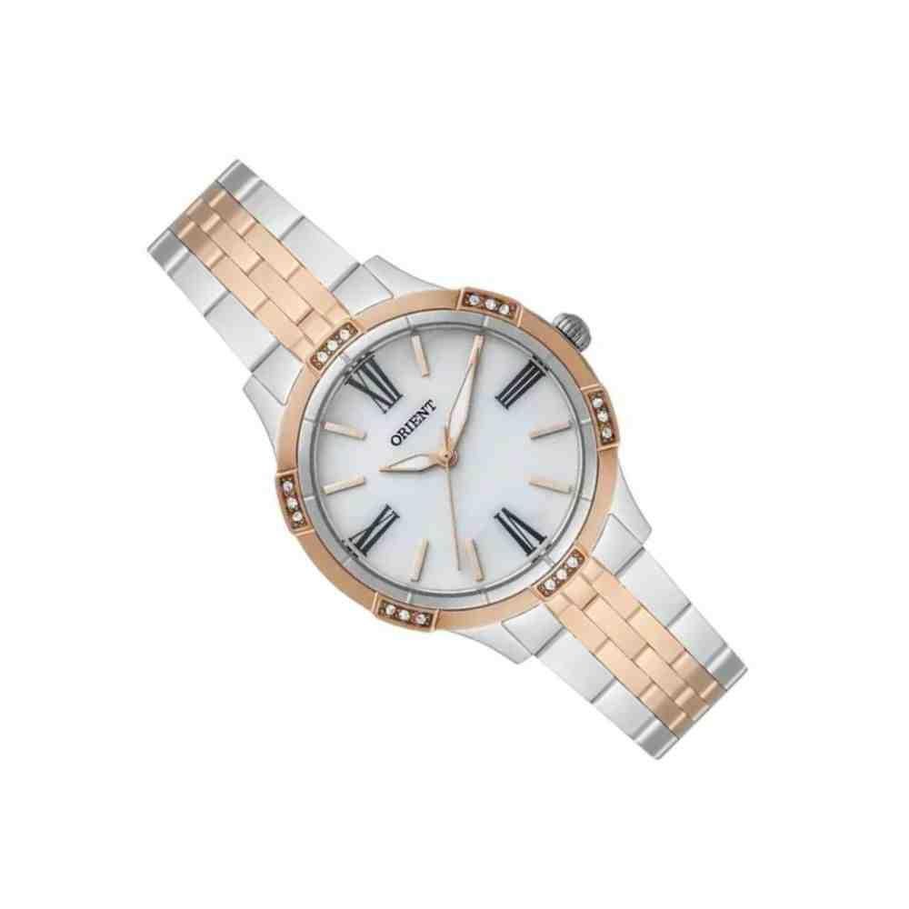 Relógio Orient Eternal Prata/Rose Feminino FTSS0112 B3SR Dourado/Prata 2