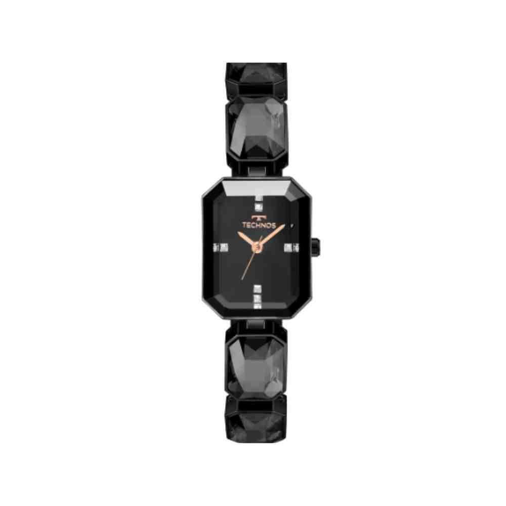 Relógio Technos Crystal Feminino Preto 2036MTU/1P
