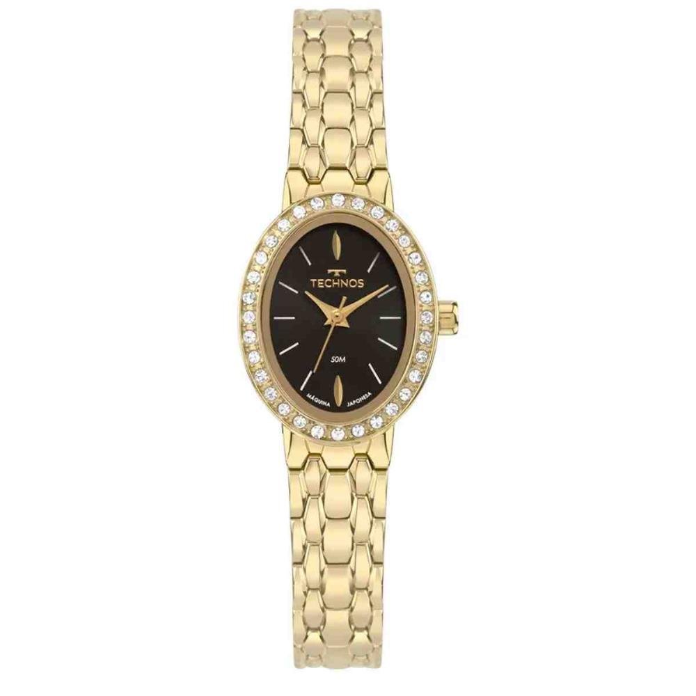 Relógio Technos Mini Joia Dourado Feminino 2035NAG/1P