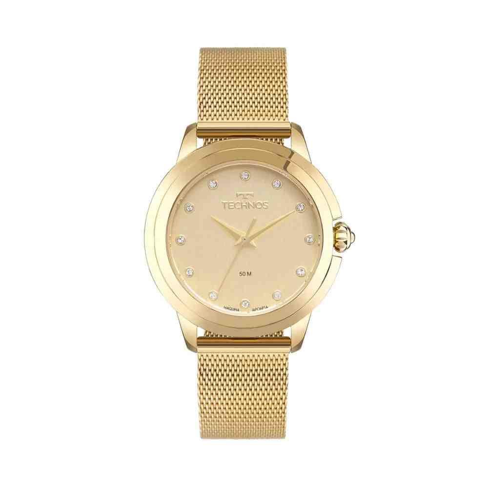 Relógio Technos Dourado Feminino 2036MTP/1D