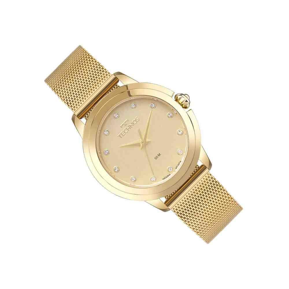 Relógio Technos Dourado Feminino 2036MTP/1D Dourado 2