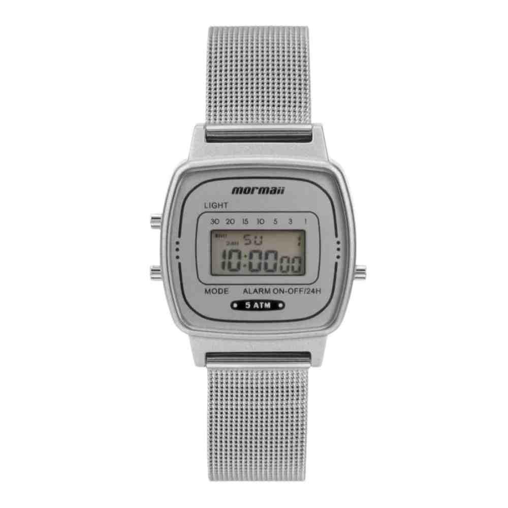 Relógio Mormaii Vintage Prata Feminino  MO13722A/7K