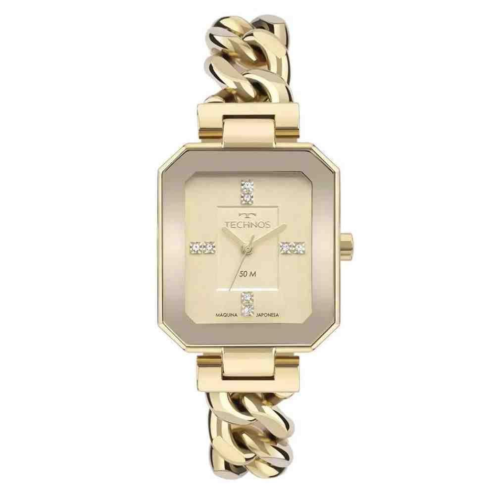Relógio Technos Elos Dourado Feminino 2036MQN/1X