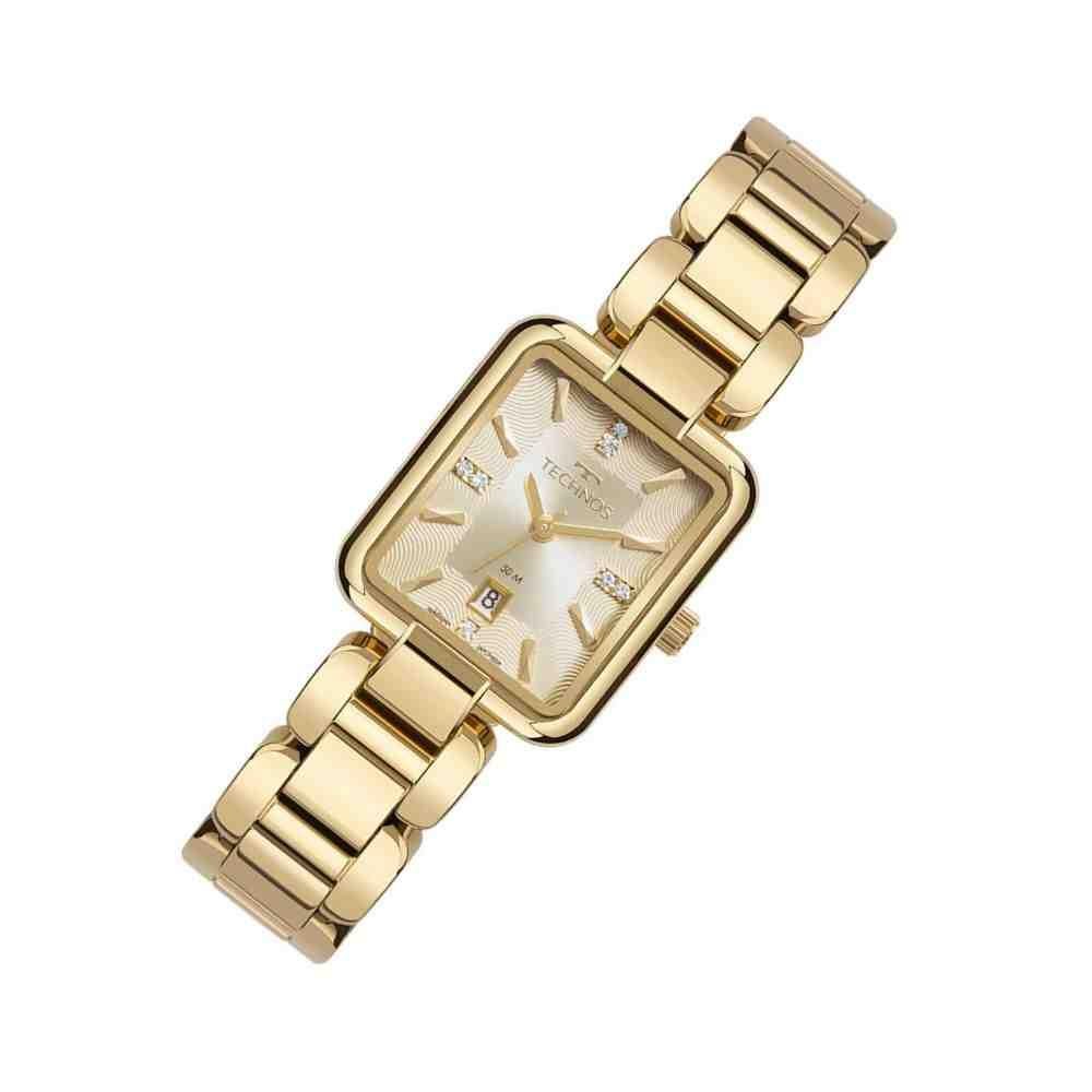 Relógio Technos Elos Dourado Feminino 2015CET/1X Dourado 4